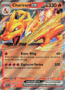 Charizard ex (161), SV: Scarlet & Violet Promo Cards, Holo, Promo - Image 1