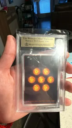 BGS 10 Son Goku FB03-064 Top 64 Regional Prize Card Dragon Ball Fusion World - Image 2