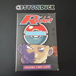 New *Sealed Cards* Pokemon TCG Team Rocket Devastation Theme Deck 2000. Giovanni - Image 1