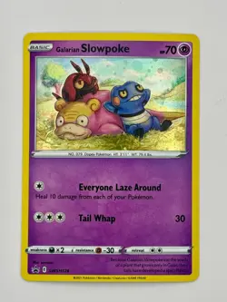 🇨🇦 Galarian Slowpoke - Promo SWSH: Sword & Shield Promo Cards SWSH126 NM - Image 1