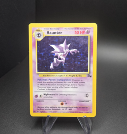 Pokemon - Haunter - Fossil Holo Pokemon Card WOTC HP - Vintage 90's - Image 1