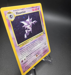 Pokemon - Haunter - Fossil Holo Pokemon Card WOTC HP - Vintage 90's - Image 3