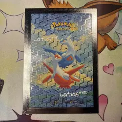 Latios #381 Latias #380 Silver Box Hit Holo Safari NONTCG Pokemon Cards Textured - Image 1
