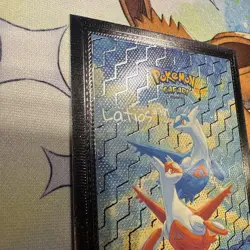 Latios #381 Latias #380 Silver Box Hit Holo Safari NONTCG Pokemon Cards Textured - Image 5