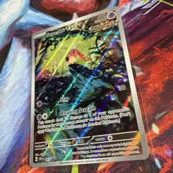 Scream Tail 065 Sv: Scarlet & Violet Black Stat Promo Cards Holo - Image 2