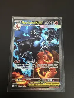Mega Charizard X EX 125/094 SIR NM Phantasmal Flames Pokemon TCG PACK FRESH - Image 1