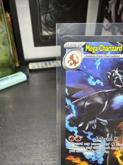 Pokemon TCG Mega Charizard X EX 125/094 Phantasmal Flames SIR NM CONDITION ENG!! - Image 2