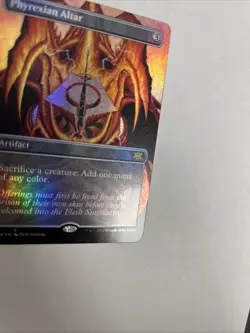 Phyrexian Altar Borderless Foil Card #396 MTG LP - Image 2