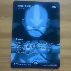 MTG Avatar: The Last Airbender Aang's Shelter Teferi's Protection Borderless - Image 1