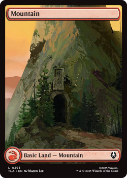 Mountain - 295 - Avatar: The Last Airbender- Near Mint - MTG - Image 1