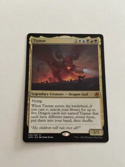 Tiamat - MTG: Adventures in the Forgotten Realms Good Condition - Image 1