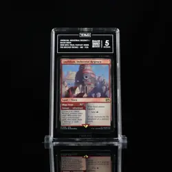 TAG 5 Lindblum, Industrial Regency/Mage Siege Prerelease Stamp Foil - Image 1