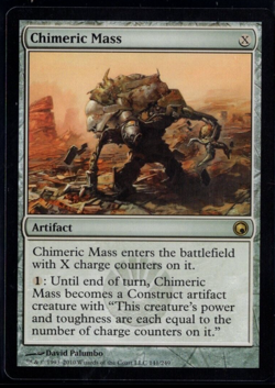 Chimeric Mass 141/249 Rare Scars of Mirrodin Magic The Gathering Near Mint - Image 1