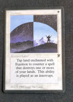 Magic the Gathering MTG Legends EQUINOX 1994 Vintage!! - Image 1