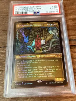 Sol'Kanar the Tainted (Showcase foil) - Dominaria United (DMU) MTG PSA 6 - Image 1