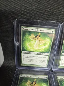 Azusa, Lost But Seeking 4x Lot MTG Champions Of Kamigawa 201/306 Human Monk - Image 3