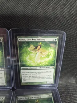 Azusa, Lost But Seeking 4x Lot MTG Champions Of Kamigawa 201/306 Human Monk - Image 4