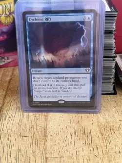 Cyclonic Rift Commander Masters Instant Rare MTG - Image 1