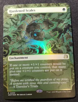 Hardened Scales - Foil - Enchanting Tales - WOT - NM Unplayed - EN - 0055 - Image 1