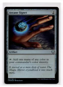 Arcane Signet FOIL Commander Legends MTG 297/361 NM - Image 1