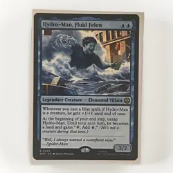 Hydro-Man Fluid Felon 33 MTG Marvel Spider-Man Non-Foil NM Legendary Creature - Image 1