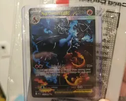 Mega Charizard X ex SIR 125/094 – Phantasmal Flames – Pokemon TCG Pack Fresh NM - Image 1