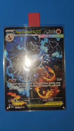 Mega Charizard X ex SIR 125/094 – Phantasmal Flames – Pokemon TCG Pack Fresh NM - Image 2