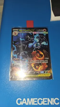 Mega Charizard X ex SIR 125/094 – Phantasmal Flames – Pokemon TCG Pack Fresh NM - Image 3