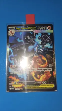 Mega Charizard X ex SIR 125/094 – Phantasmal Flames – Pokemon TCG Pack Fresh NM - Image 4