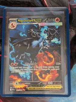 Mega Charizard X ex SIR 125/094 Pokemon TCG Phantasmal Flames NM/Pack Fresh - Image 3