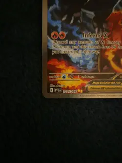 Mega Charizard X ex SIR 125/094 Pokemon TCG Phantasmal Flames NM/Pack Fresh - Image 5