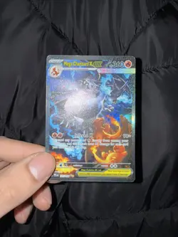 Mega Charizard X ex SIR 125/094 Pokemon TCG Phantasmal Flames NM/Pack Fresh - Image 3