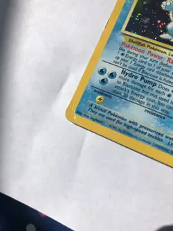Pokemon TCG - Blastoise 2/130 - Base Set 2 - MP - Image 4