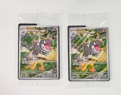 POKEMON TCG Perfect Order Lot Of 2 SEALED TYRUNT ETB Black Star Promo Cards 070 - Image 1