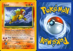 ENTEI 17/64 RARE NEO REVELATION POKEMON MP - Image 3
