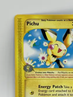 2002 POKEMON EXPEDITION #58 PICHU LP+ - Image 2