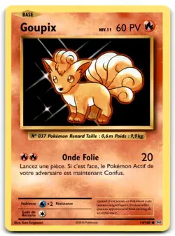 2000 Classic - Base Set 2 Vulpix Basic/Common #99 - Image 1