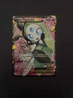 Pokemon Meloetta EX RC25/RC25 Legendary Treasures Radiant Collection - Image 1