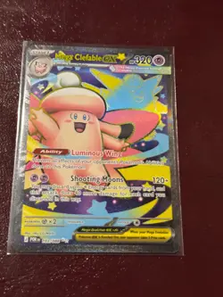 English Pokemon Perfect Order Mega Clefable Ex Full Art (103/088) - Image 1