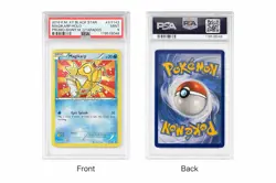 2016 POKEMON XY BLACK STAR PROMO SHINY MEGA GYARADOS #XY143 MAGIKARP-HOLO PSA 9 - Image 2