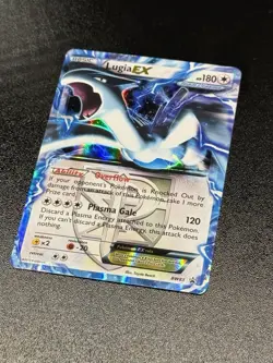Pokemon TCG Lugia EX BW83 Holo Ultra Rare Black Star Promo 2013 LP/MP Condition - Image 2