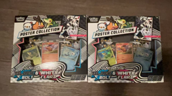 POKEMON SV10.5 BLACK BOLT WHITE FLARE POSTER COLLECTION 2 BOX Set SEALED - Image 1
