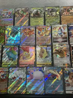 (30) Pokemon Ultra/Secret Rare CARD GX EX V Holo Lot VTG Pikachu Gyarados Eevee - Image 3
