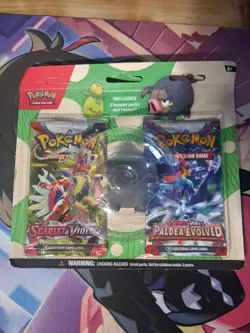 Nintendo Pokemon TCG: Back to School Eraser Blister Lechonk 820650852497 - Image 1