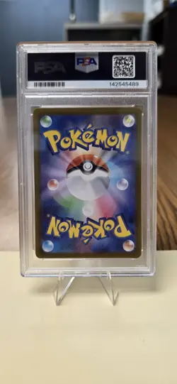 PSA 10 Team Rocket’s Meowth 109/098 SV10 Japanese Art Rare Pokemon Gem Mint - Image 2