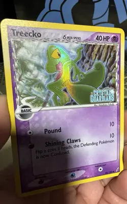 2006 Pokemon EX Crystal Guardians Treecko Delta Species Reverse Holo #68/100 - Image 3