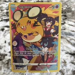 Pokemon TCG Dedenne TG07/TG30 Swsh09: Brilliant Stars Trainer Gallery Holo - Image 1
