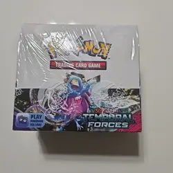 Pokemon TCG Temporal Forces Booster Box Factory Sealed 36 Packs Tight Wrap - Image 1