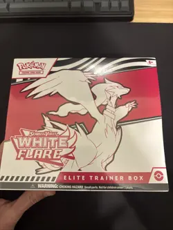 Pokemon TCG: White Flare Factory Sealed Elite Trainer Box - Image 1