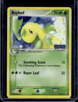 2005 Pokemon EX Unseen Forces Bayleef Reverse Holo #35/115 - Image 1